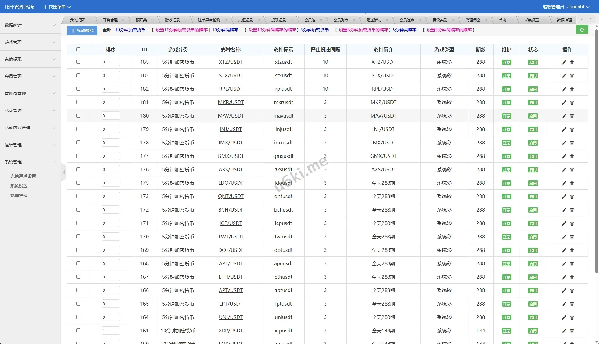【海外多语言彩票虚拟币竞猜】多语言虚拟币竞猜/区块链大小投注/本地系统彩预设开奖