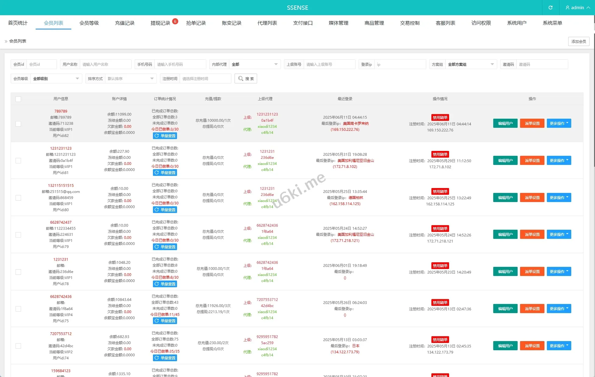 海外抢单商城刷单系统/幸运单/连单卡单/订单重置/订单评价/前端vue后端PHP